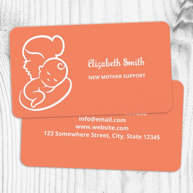 Lactation Consultant Business Card (Lactation Consultant)