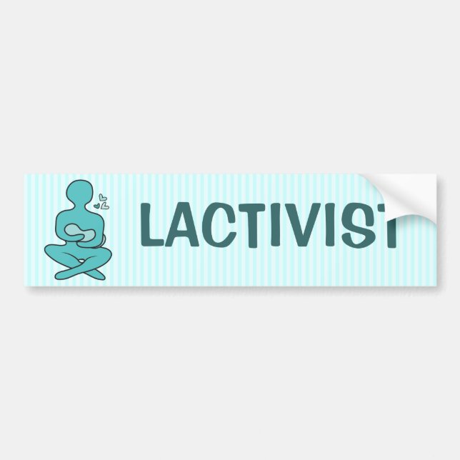 Lactivist Bumper Sticker (Front)