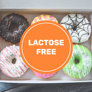 Lactose Free Allergy Safe Culinary Classic Round Sticker