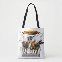 Lactose Intolerant? Just Tolerate It meme bag