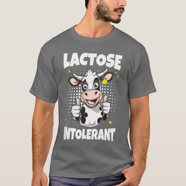 Lactose Intolerant Meme T-Shirt (Front)