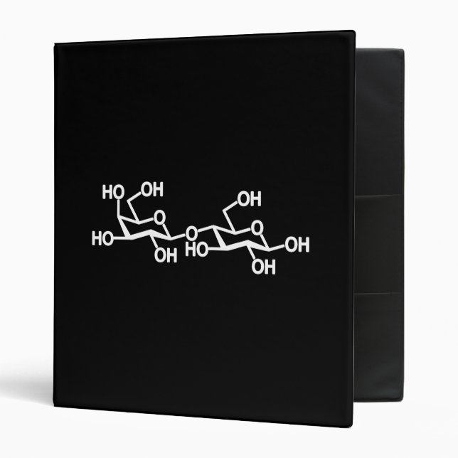Lactose Milk Structure 3 Ring Binder (Front/Inside)