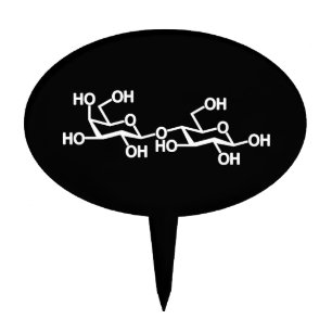 Lactose Milk Structure Cake Topper