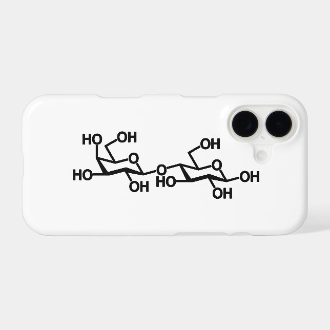 Lactose Milk Structure Case-Mate iPhone Case (Back (Horizontal))
