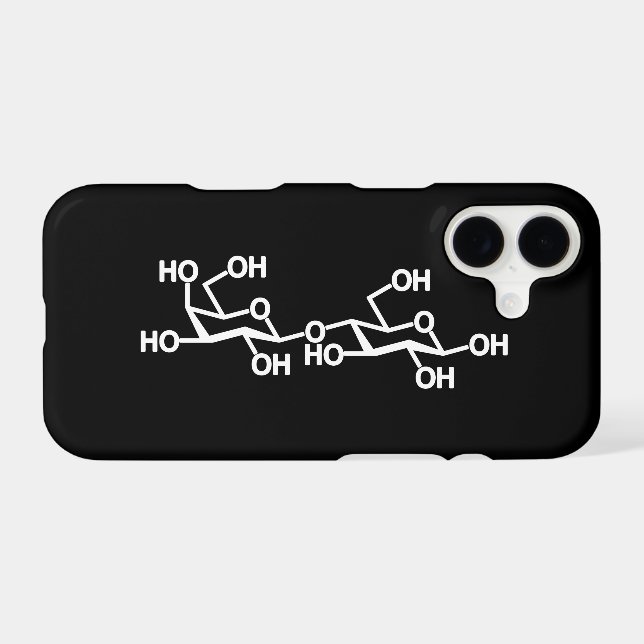 Lactose Milk Structure Case-Mate iPhone Case (Back (Horizontal))