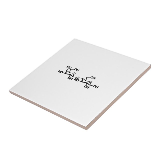 Lactose Milk Structure Ceramic Tile (Side)