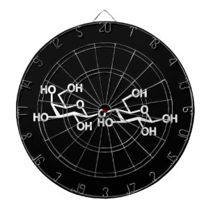 Lactose Milk Structure Dart Board