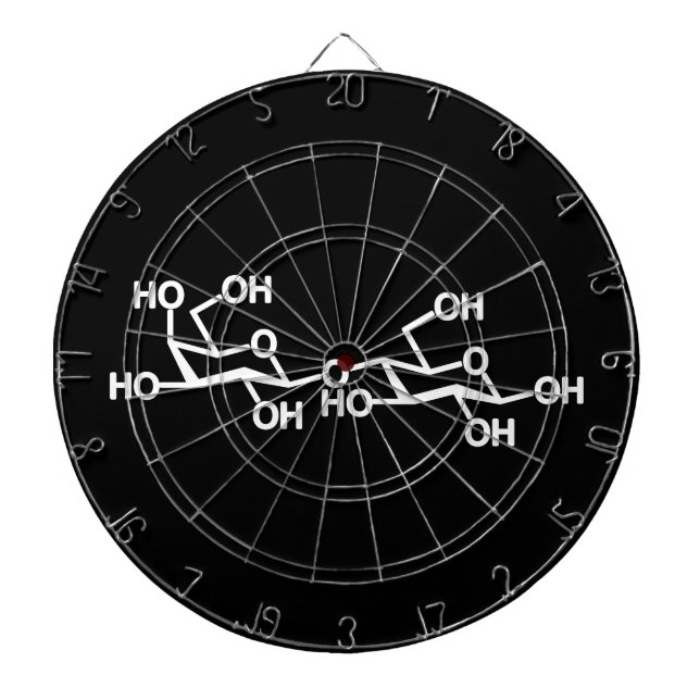 Lactose Milk Structure Dart Board (Front)