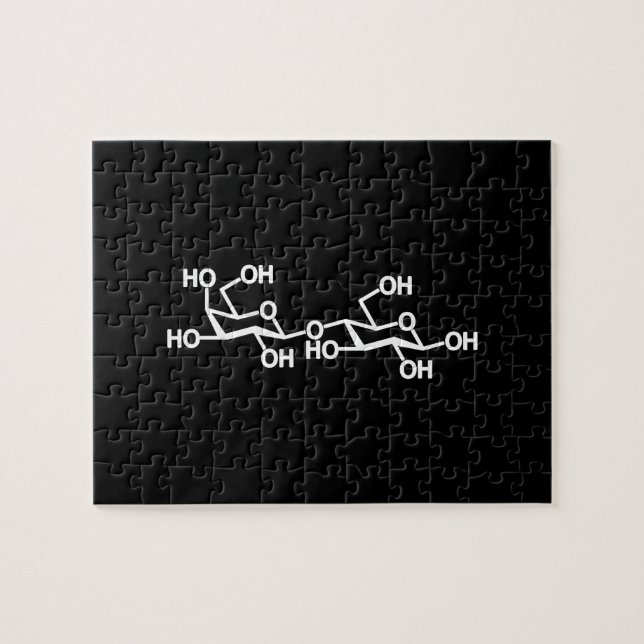 Lactose Milk Structure Jigsaw Puzzle (Horizontal)