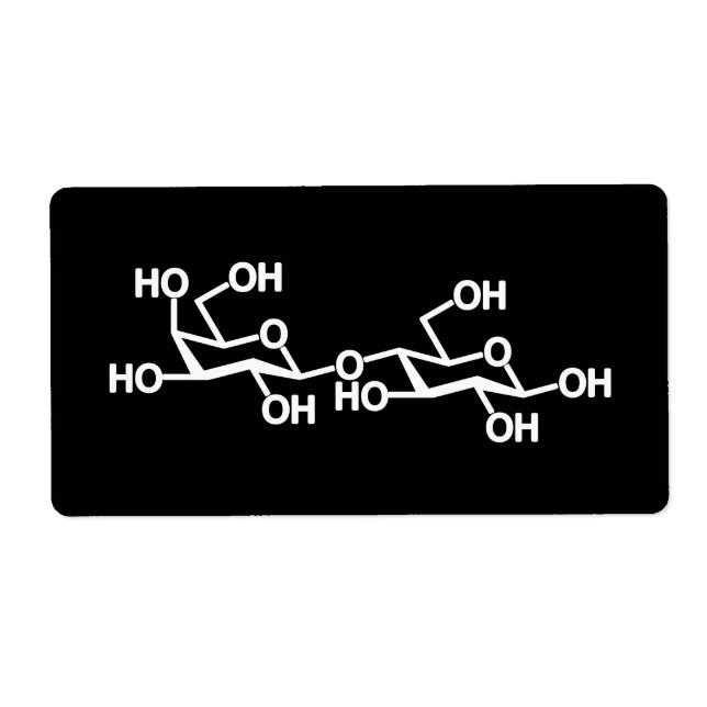 Lactose Milk Structure Label (Front)