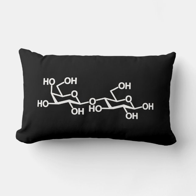Lactose Milk Structure Lumbar Pillow (Front)