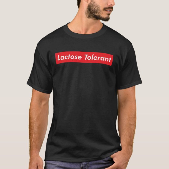 Lactose Tolerant Dairy Lover Love Milk Ice Cream F T-Shirt (Front)