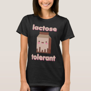 Lactose Tolerant Milk Dairy Fan Ice Cream Cheese T-Shirt