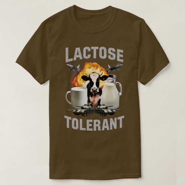 lactose tolerant T-Shirt (Design Front)