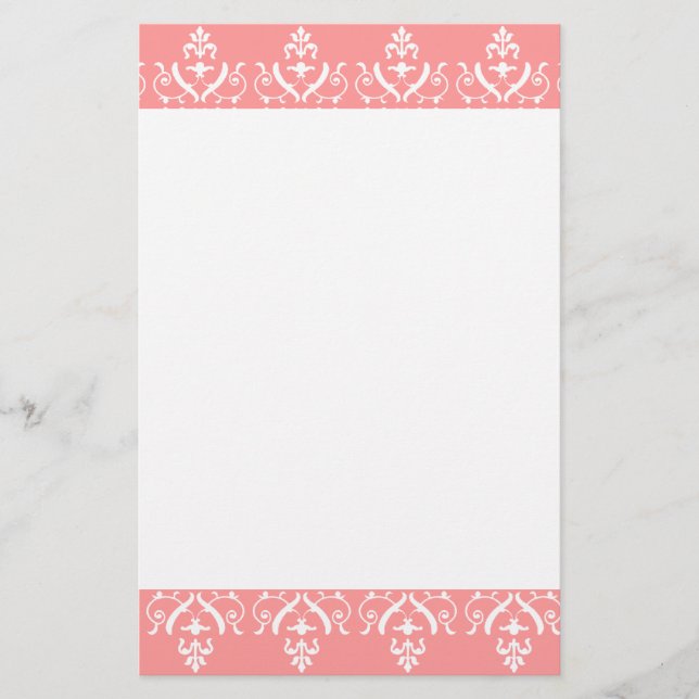 Lacy Border Stationery (Front)
