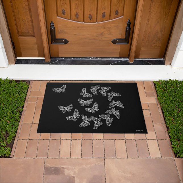 Lacy Butterflies Doormat (Outdoor)