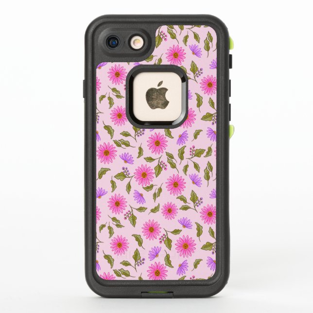 Lacy Daisy Life Proof iPhone Case (Back)