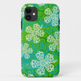 Lacy Hibiscus Pattern iPhone 5 Case