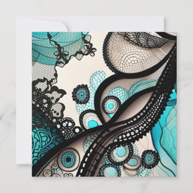 Lacy Lady Thank You Card (Front)