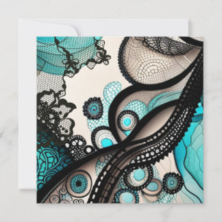 Lacy Lady Thank You Card