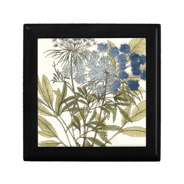 Lacy Leaves - Flowers and Greenery Gift Box (Front)