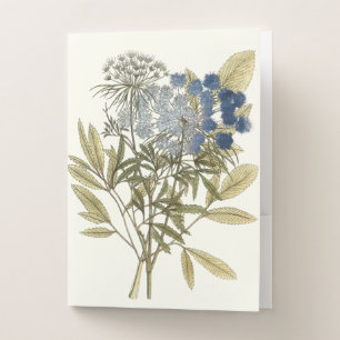 Lacy Leaves - Flowers and Greenery Pocket Folder