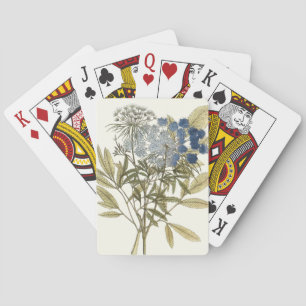 Lacy Leaves - Flowers and Greenery Poker Cards