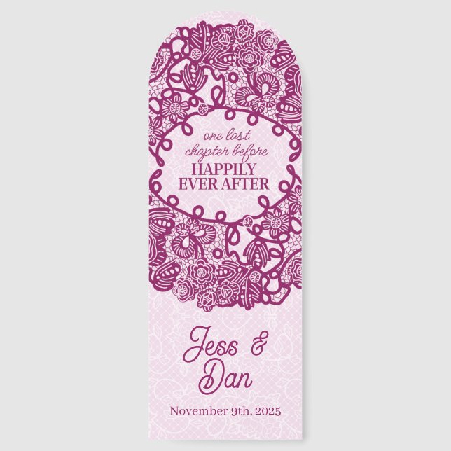Lacy One Last Chapter Before Happily Ever After  Bookmarks (Front)