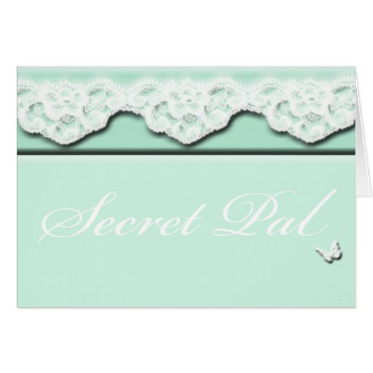 Lacy Secret Pal Heart Cards (Front Horizontal)
