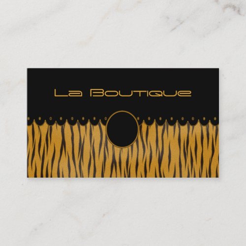 Lacy Tigress Business Card Templates