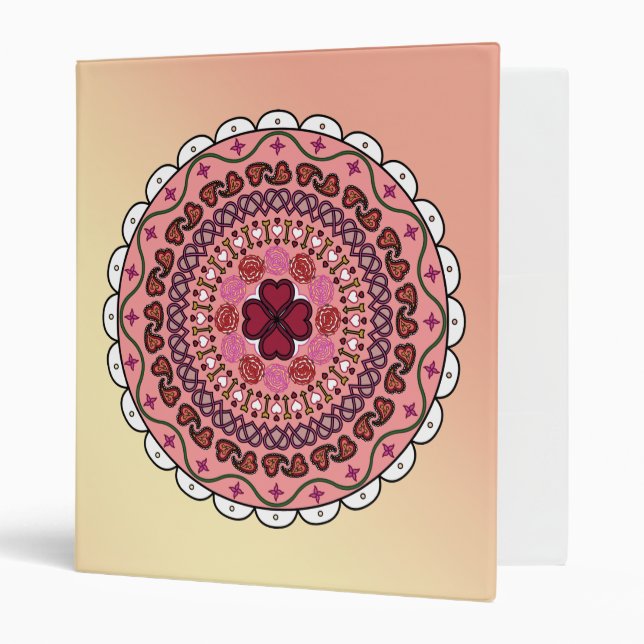 Lacy Valentine's Day Binder (Front/Inside)