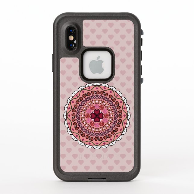 Lacy Valentine's Day Lifeproof Case (Back)