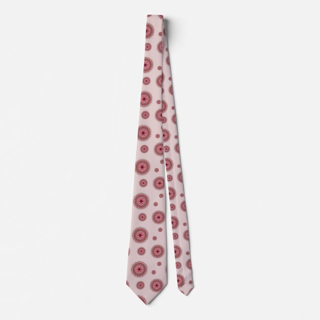 Lacy Valentine's Day Men's Neck Tie (Front)