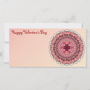 Lacy Valentine's Day Photo Card