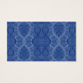 Lacy Vintage Floral in Medium Blue (Back)