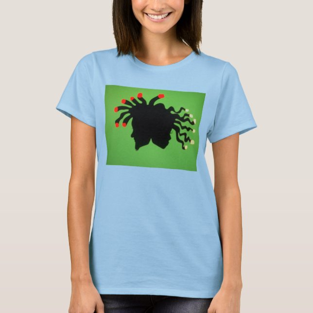 LAD GREEN RASTA T-Shirt (Front)