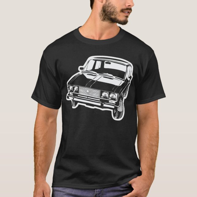 Lada 2106 illustration T-Shirt (Front)
