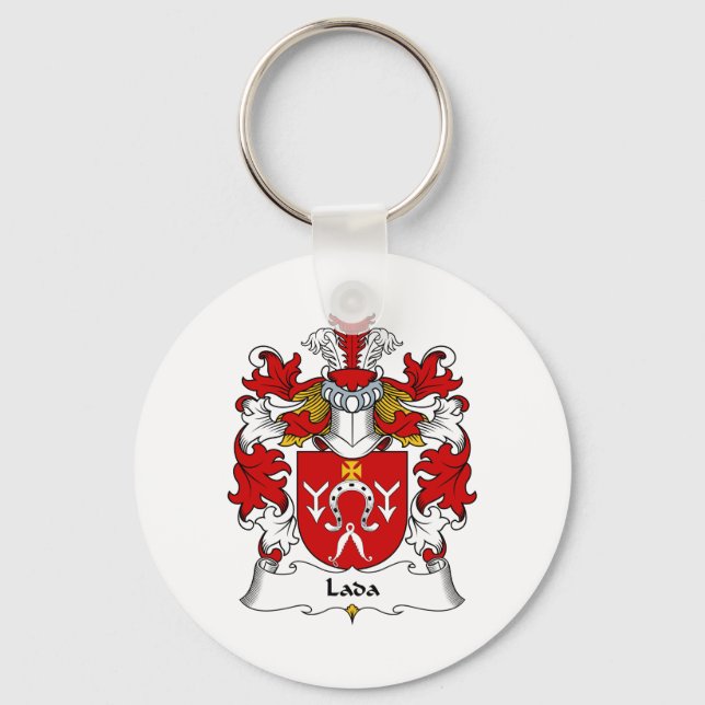 Lada Family Crest Keychain (Front)