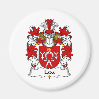Lada Family Crest Magnet