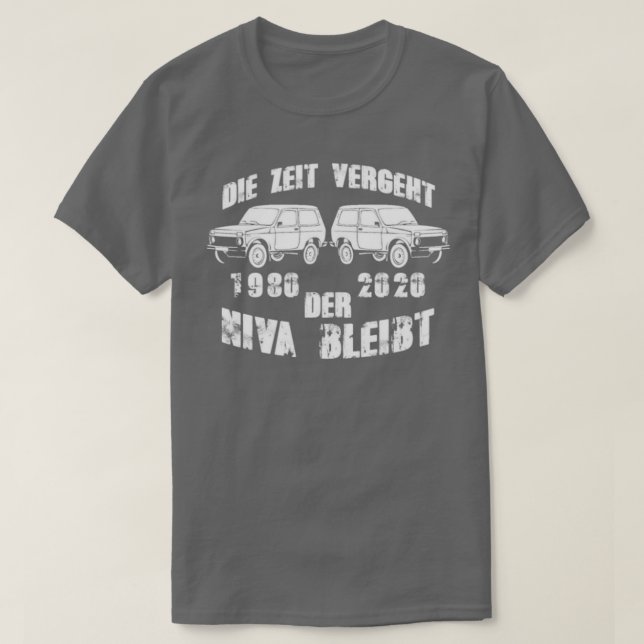 Lada Niva 4x4 Offroad Car  (2)  T-Shirt (Design Front)