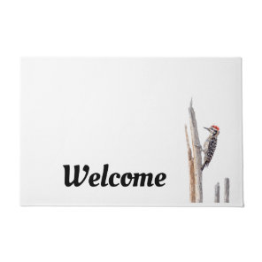 Ladder-Backed Woodpecker Doormat