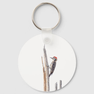 Ladder-Backed Woodpecker Keychain