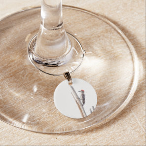 Ladder-Backed Woodpecker Wine Charm