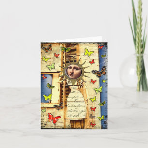 ladder notecard