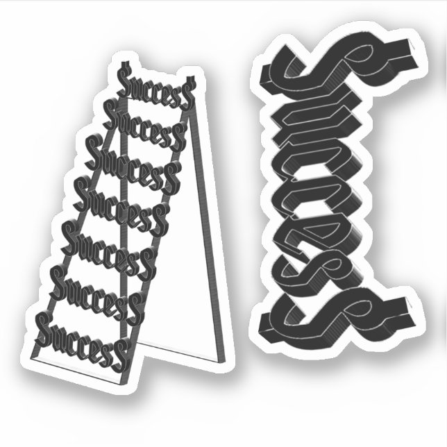 Ladder of Success Sticker (Front)