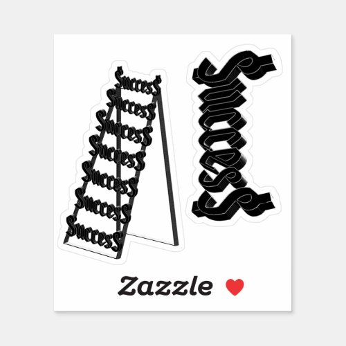 Ladder of Success Sticker