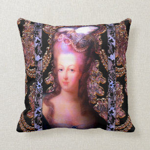 Ladee Plume French Baroque Throw Pillow