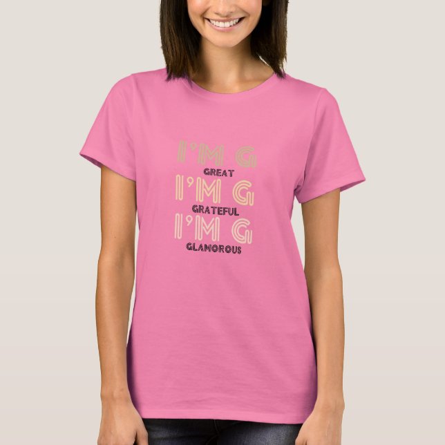 Ladies 3G Shirt (Front)