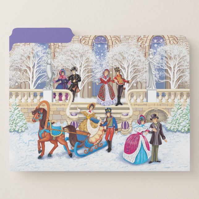 Ladies and hussars strolling through the Park File Folder (Front Left)