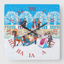 Ladies and hussars strolling through the Park